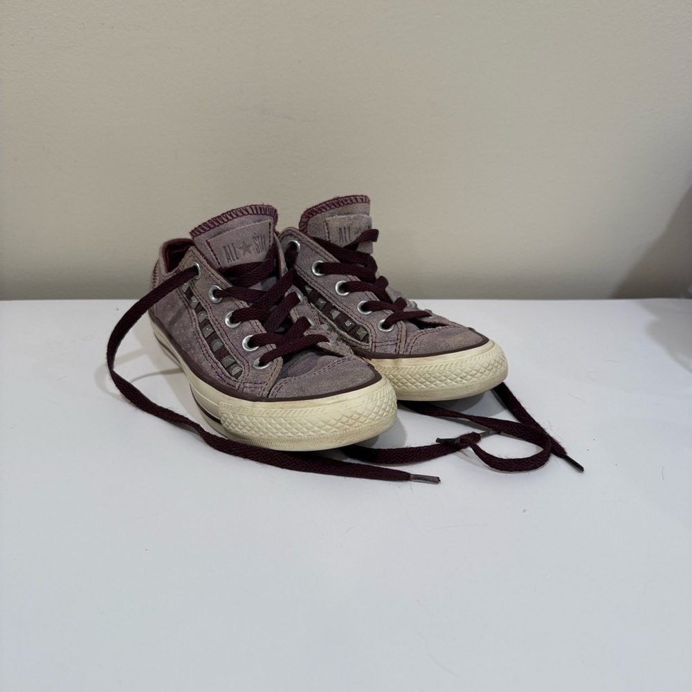 Converse All Star Light Purple Sneakers (sz 5)